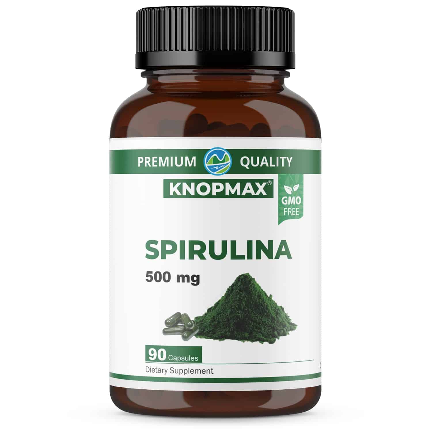 Спирулина (spirulina) 500 мг, 90 капсул