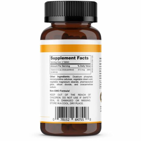 Витамин D-3 1500Iu, 100 Таблеток
